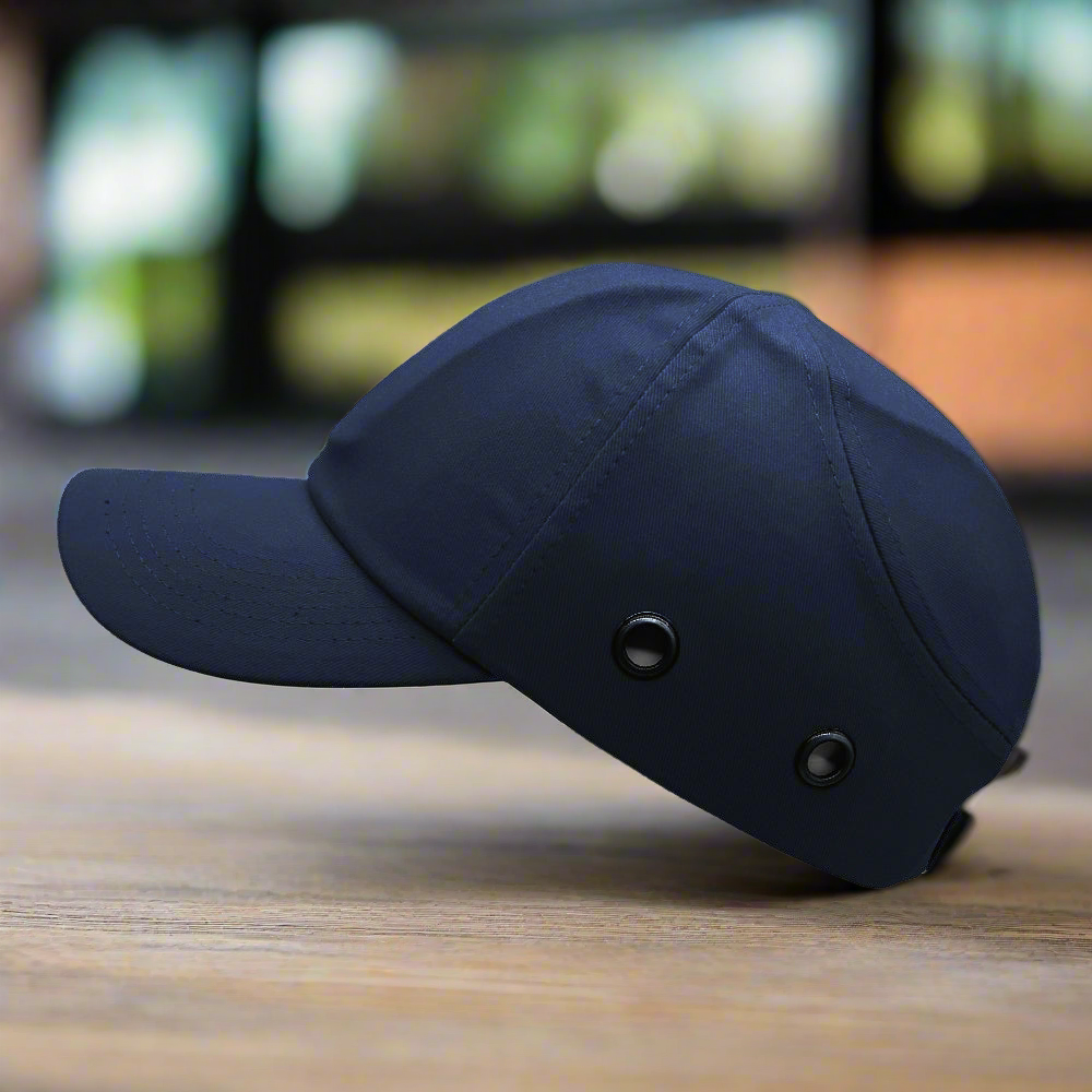 Lucent Path Blue Baseball Safety Bump Cap Helmet Hard Hat Head Protection For Men Women