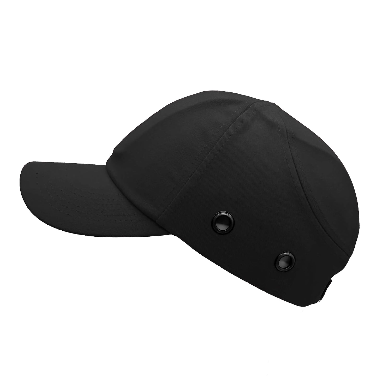 100 Baseball Bump Caps - Lightweight Safety Hard Hat Head Protection Caps - Color Black, Blue, Red and Yellow