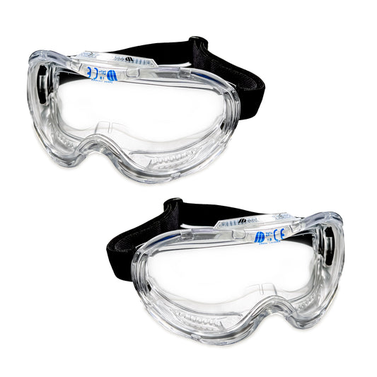 Lucent Path Safety Goggles Anti-Fog Anti-Scratch CE ANSI Certified Clear Impact Resistant Eye Protection