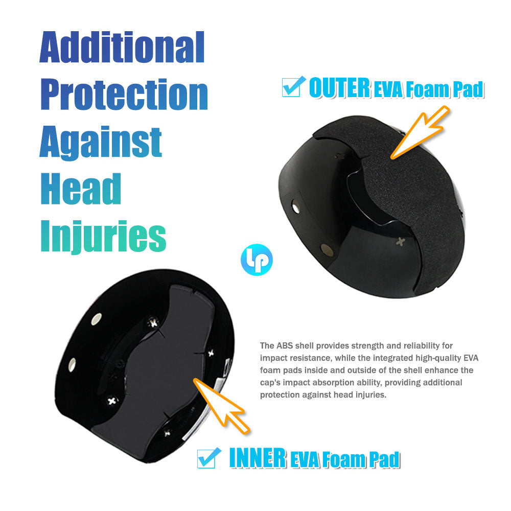 Inner outer- EVA Foam Pad Lucent Path Baseball Bump-Cap