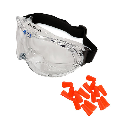 Lucent Path Safety Goggles Anti-Fog Anti-Scratch CE ANSI Certified Clear Impact Resistant Eye Protection